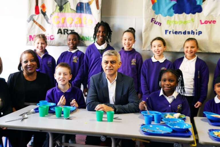 Politics Home | London Tories Call For "Conversation" On Ending Sadiq Khan's Free School Meal Scheme