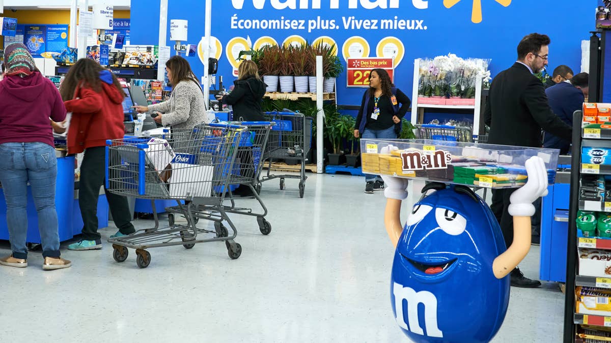 Walmart partners with Disney and M&M's for an exclusive LTO candy